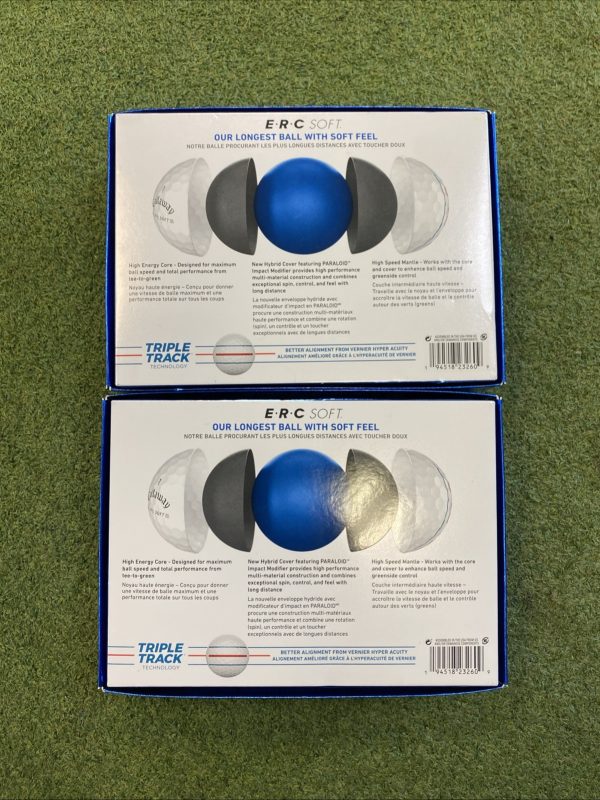 Callaway Triple Track ERC Soft 2 Dozen Golf Balls New