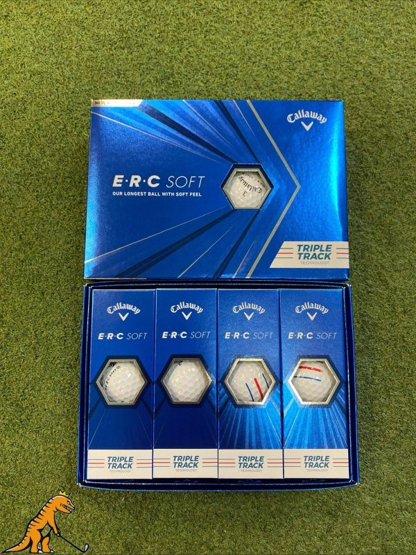 Callaway Triple Track ERC Soft 2 Dozen Golf Balls New
