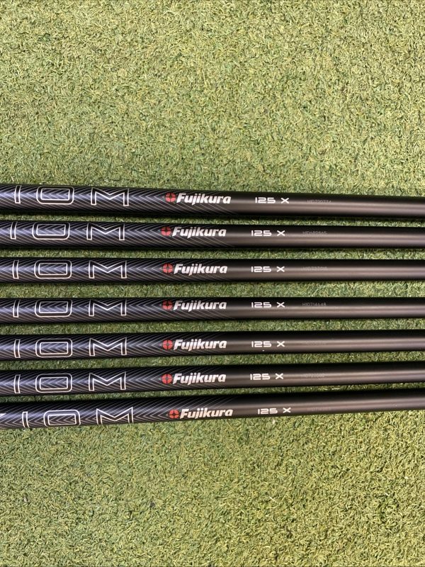 Fujikura Axiom Velocore Iron Set Shafts 125g Graphite Extra Stiff New Uncut - Image 4