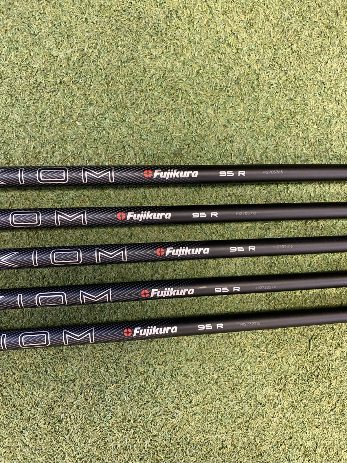 Fujikura Axiom Velocore Iron Set Shafts 6-PW 95g Regular Flex Graphite .370 - Image 4