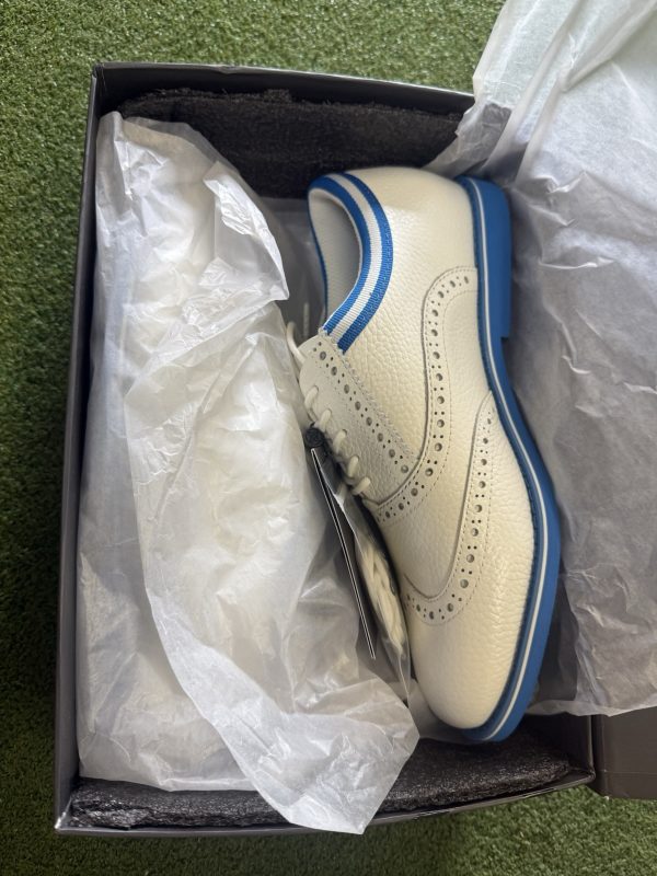 G/fore Ladies Camo Brogue Gallivanter White/blue - Image 4