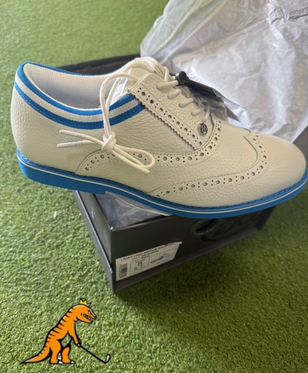 G/fore Ladies Camo Brogue Gallivanter White/blue