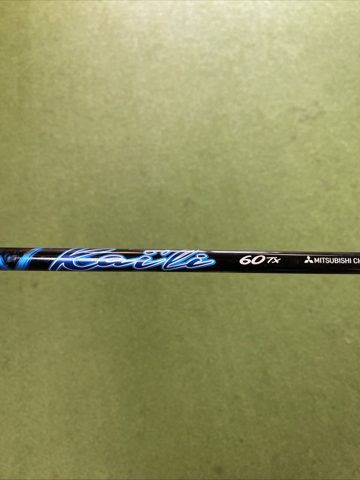 Kaili Blue Prototype Driver Shaft 60g TX Tour Extra Stiff Graphite - Image 3