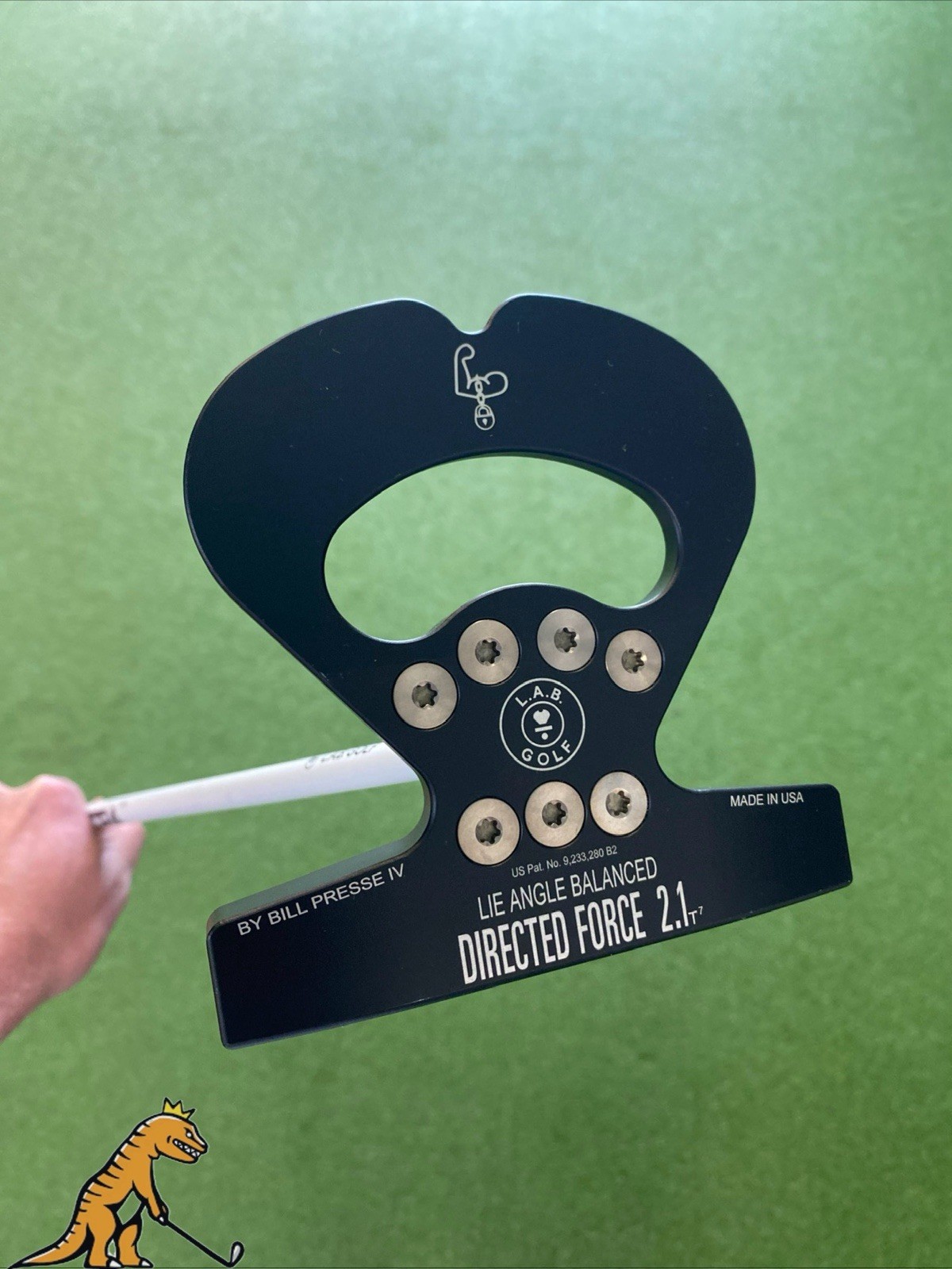 L.A.B. Golf Directed Force 2.1 41” Armlock Putter Accra Graphite Shaft + HC