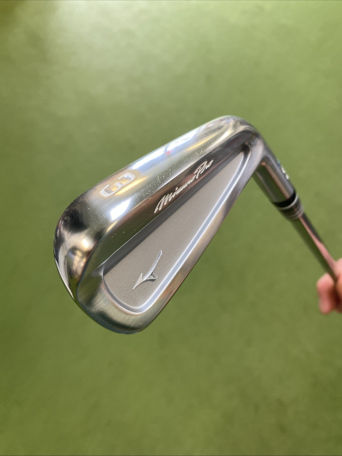 Mint Mizuno Pro S-3 Iceberg 3 Iron Dynamic Gold Tour Issue S400 Stiff Flex Steel - Image 3