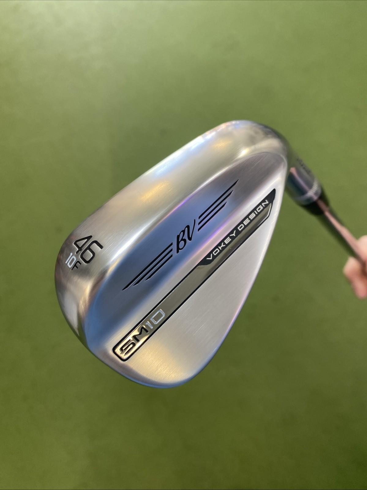 Mint Titleist Vokey SM10 Chrome 46.10* Pitching Wedge Dynamic Gold S400 Steel - Image 3