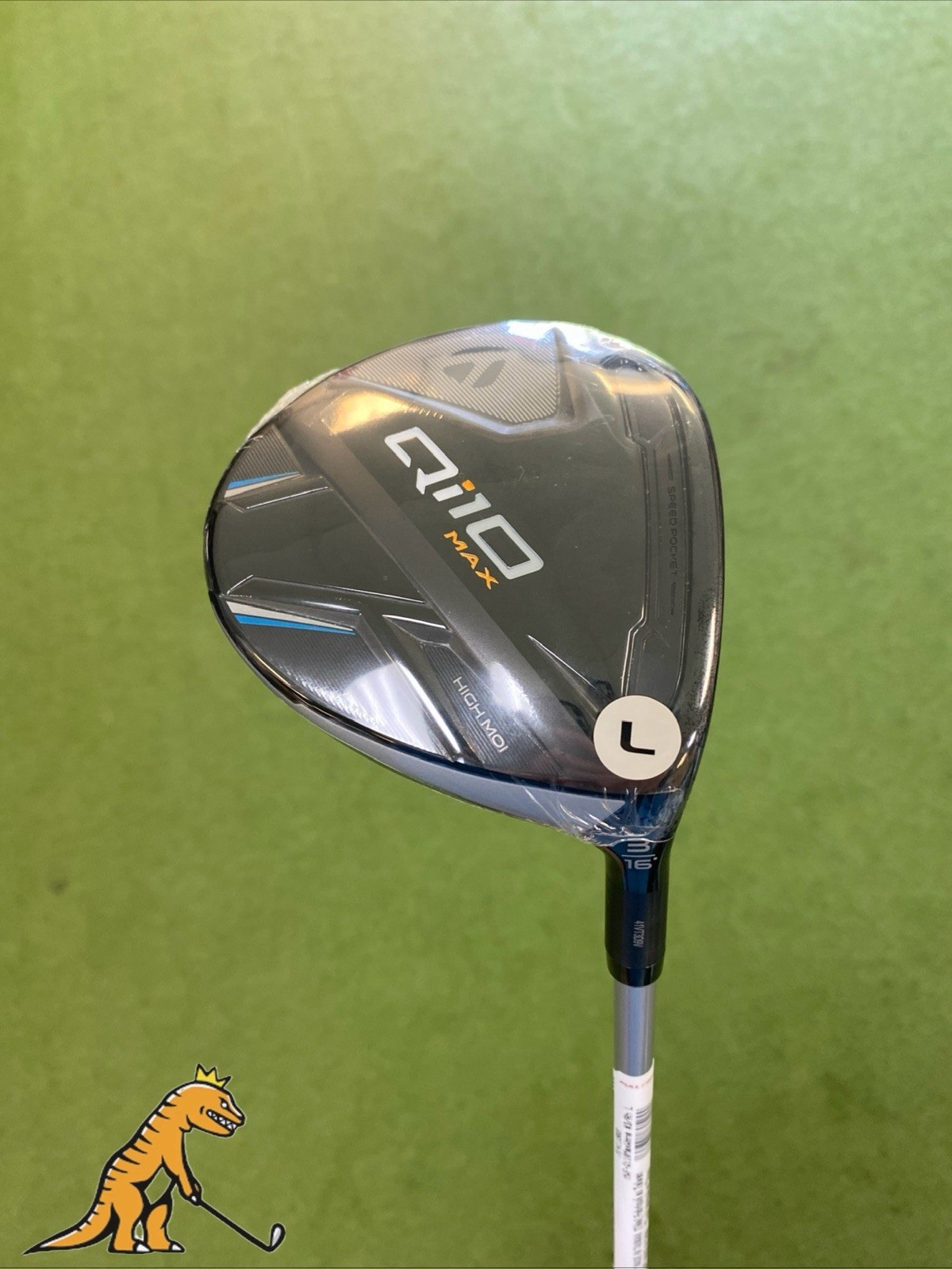 New TaylorMade Qi10 Max 16* 3-Wood Fujikura Speeder Graphite Ladies + HC