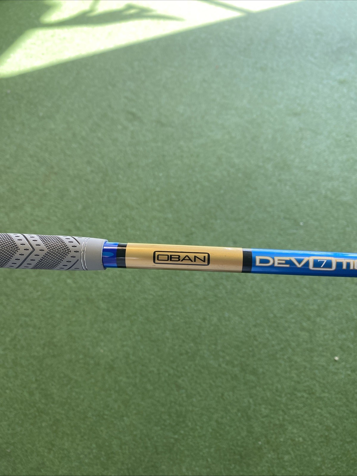 OBAN Kiyoshi Blue Fairway Wood Shaft 75g Graphite Extra Stiff Ping Tip - Image 3