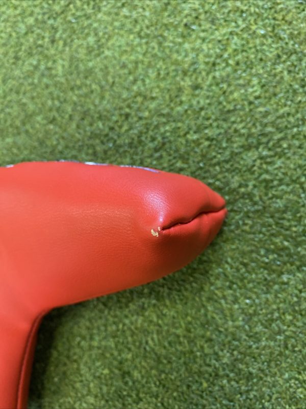 Piretti Tour Use Only Red Blade Putter Head Cover