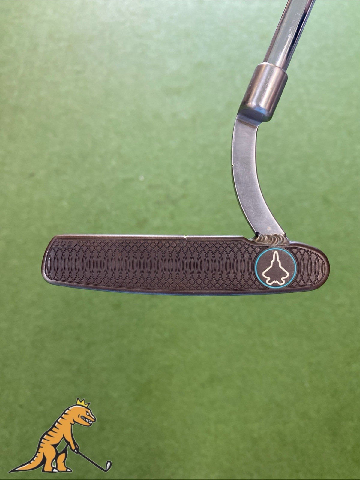 RH Mack Made Raw Fighter Jet 35” Blade Putter Weld Neck