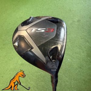 Titleist-TS3-Driver-105-Pro-launch-Red-65g-Stiff-Shaft-Right-Hand-Dent-Head-357486912507