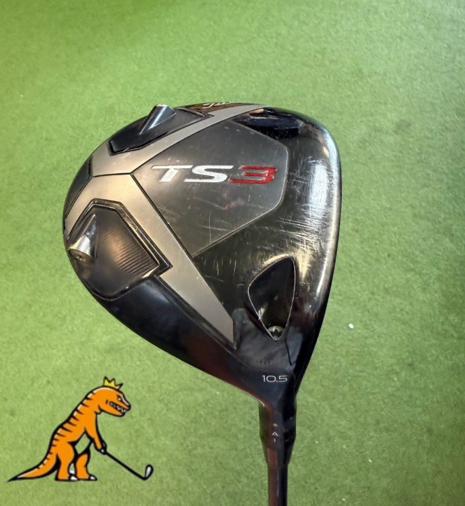 Titleist-TS3-Driver-105-Pro-launch-Red-65g-Stiff-Shaft-Right-Hand-Dent-Head-357486912507