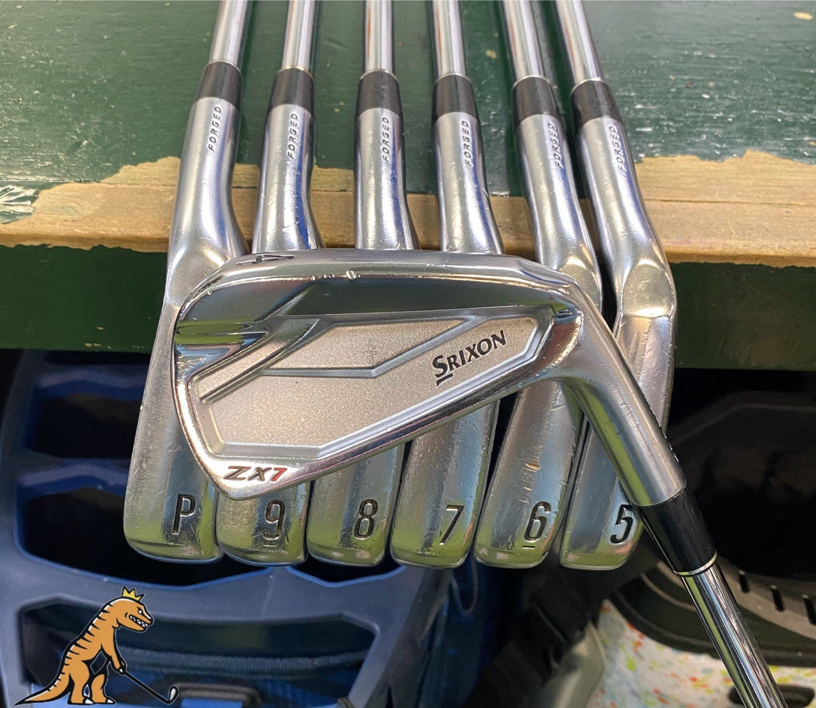 Tour Issue Srixon ZX7 “U-H” Iron Set 4-PW Dynamic Gold Tour Issue X100 Steel