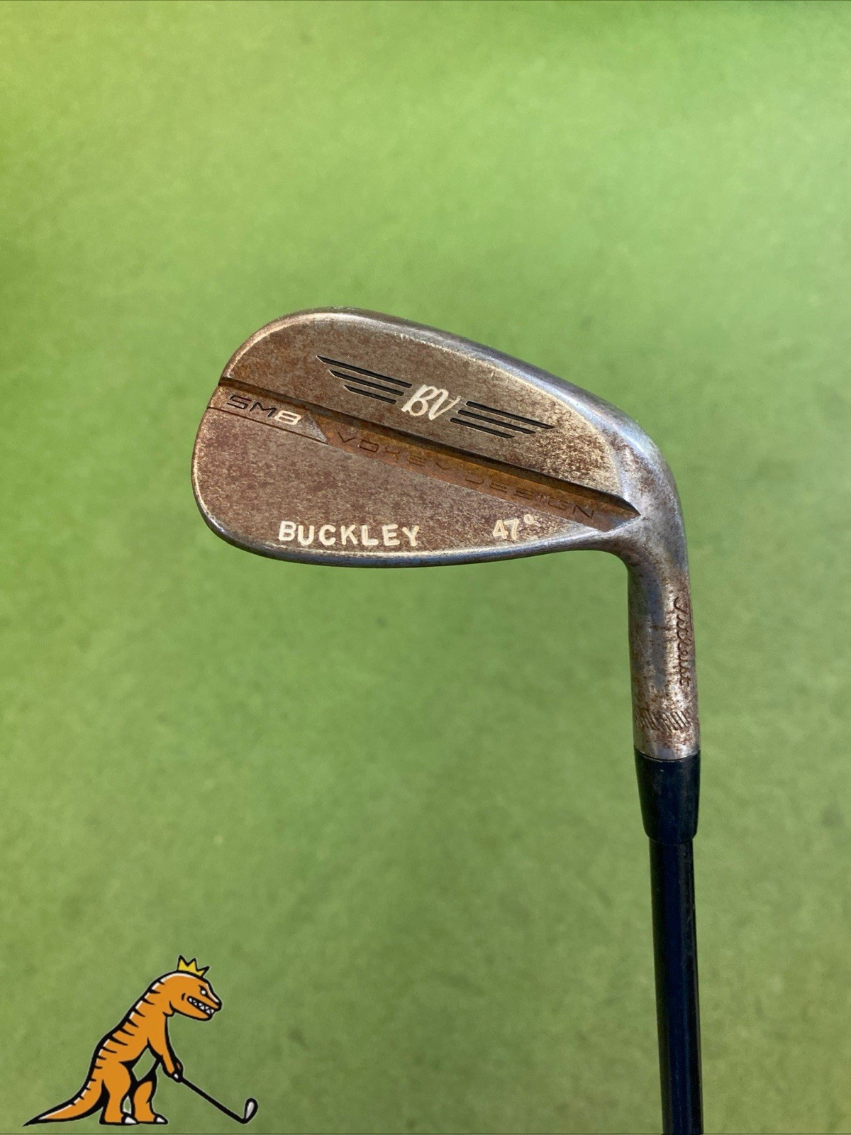 Tour Issue Titleist Vokey SM8 Raw 47.10* Pitching Wedge Dynamic Gold S400 Steel