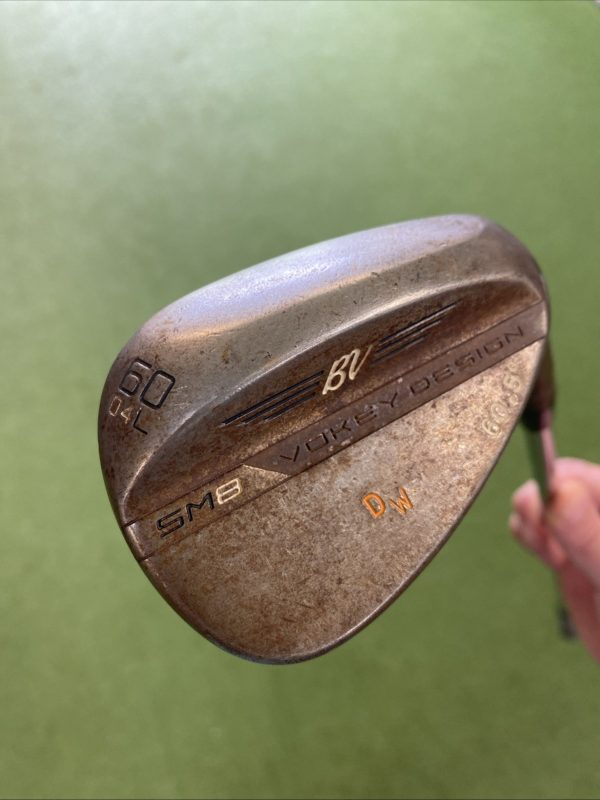 Tour Issue Titleist Vokey SM8 Raw 60.04* Lob Wedge Project X Extra Stiff Steel