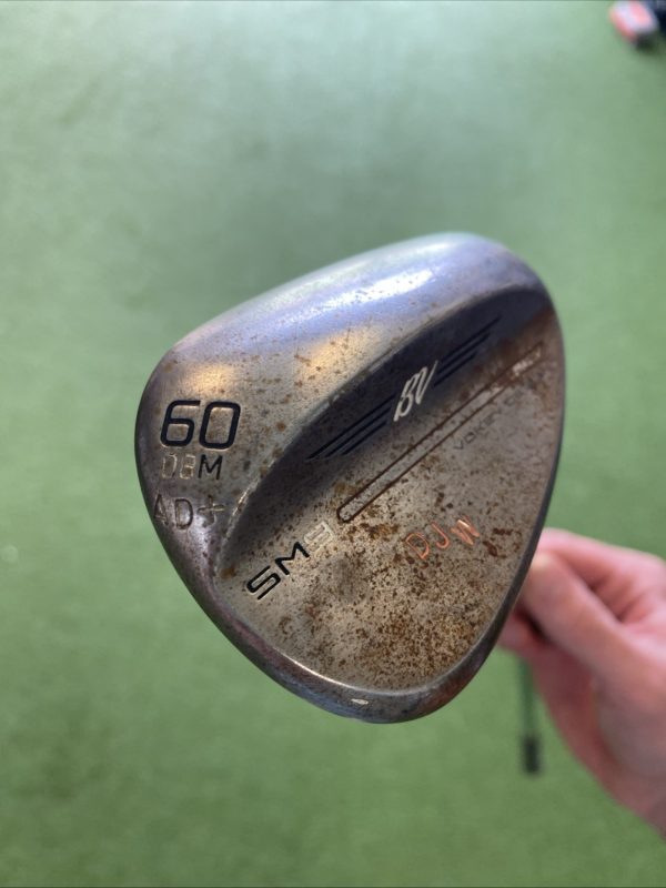 Tour Issue Titleist Vokey SM9 “AD+” 60.08* Lob Wedge Project X Steel