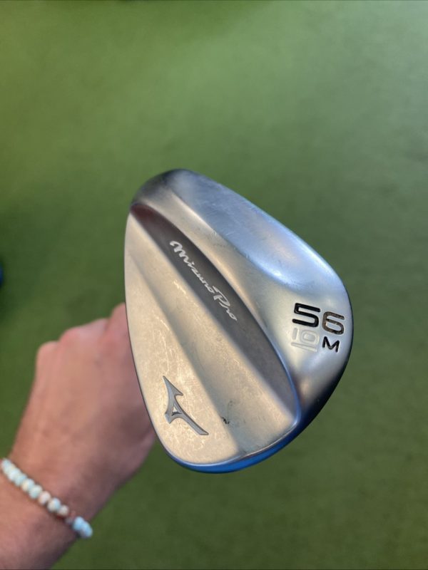 Used LH Mizuno Pro T-1 56.10* Sand Wedge Dynamic Gold Tour Issue S400 Steel