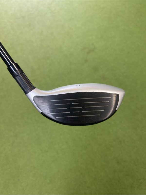 Used LH TaylorMade M4 15* 3-Wood Fujikura Atmos Graphite Regular Flex - Image 4