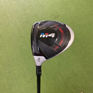 Used LH TaylorMade M4 15* 3-Wood Fujikura Atmos Graphite Regular Flex
