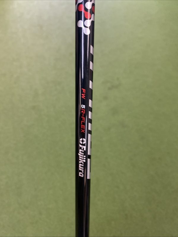 Used LH TaylorMade M4 15* 3-Wood Fujikura Atmos Graphite Regular Flex - Image 8