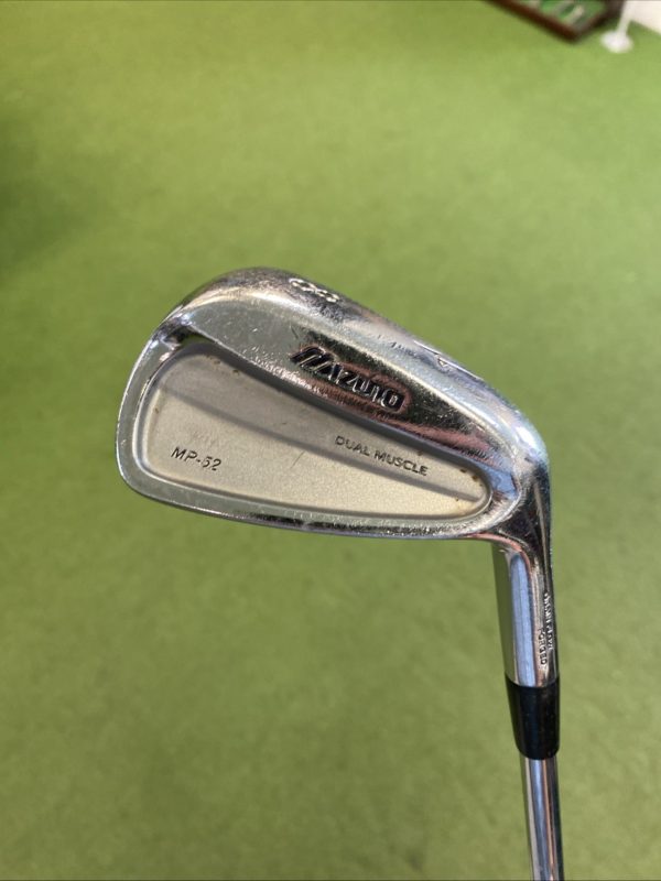 Used Mizuno MP-52 Iron Set 6-PW Rifle 5.0 Steel Regular Flex