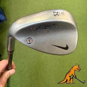 Used Nike SV 52° Wedge Left Handed “T” KBS Tour Custom Series black Shaft