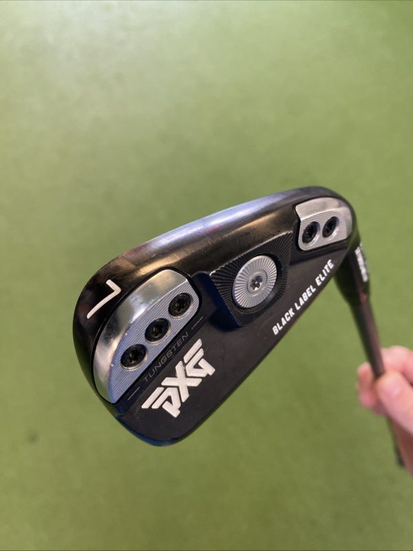 Used PXG 0311T Gen 5 Black Label 7 Iron Steelfiber Private Reserve Graphite