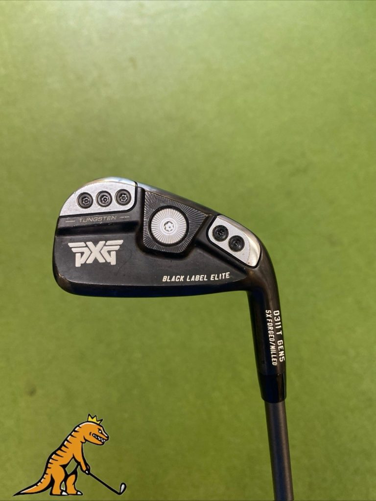 Used PXG 0311T Gen 5 Black Label 7 Iron Steelfiber Private Reserve Graphite