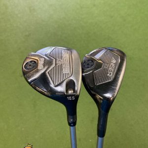 Used Ping Anser 16.5* 4-Wood, 23* 4H Wood Set TFC 800 Graphite SR Flex