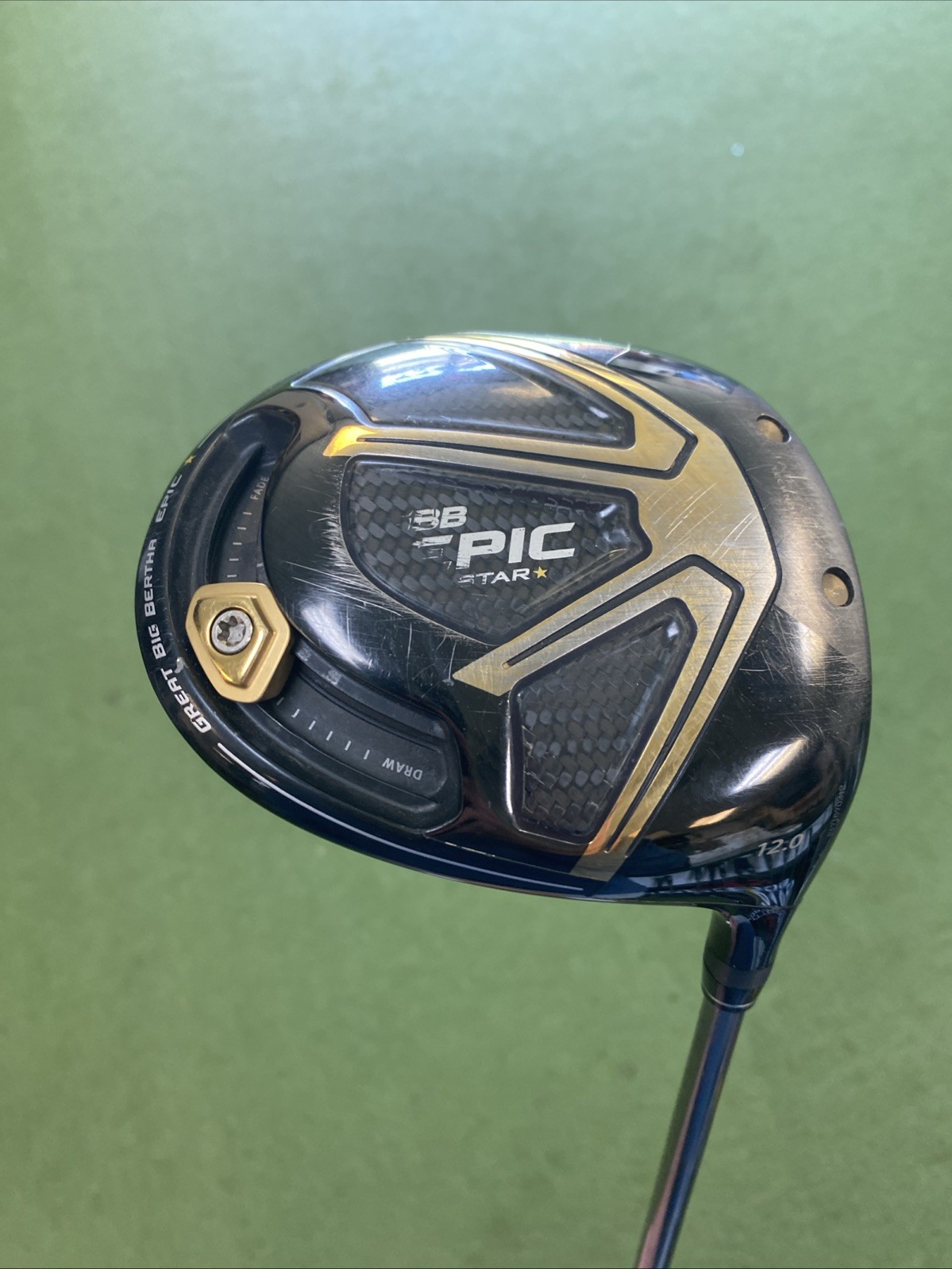 Used RH Callaway GBB Epic Star 12* Driver Grand Bassara Regular Flex Graphite - Image 3