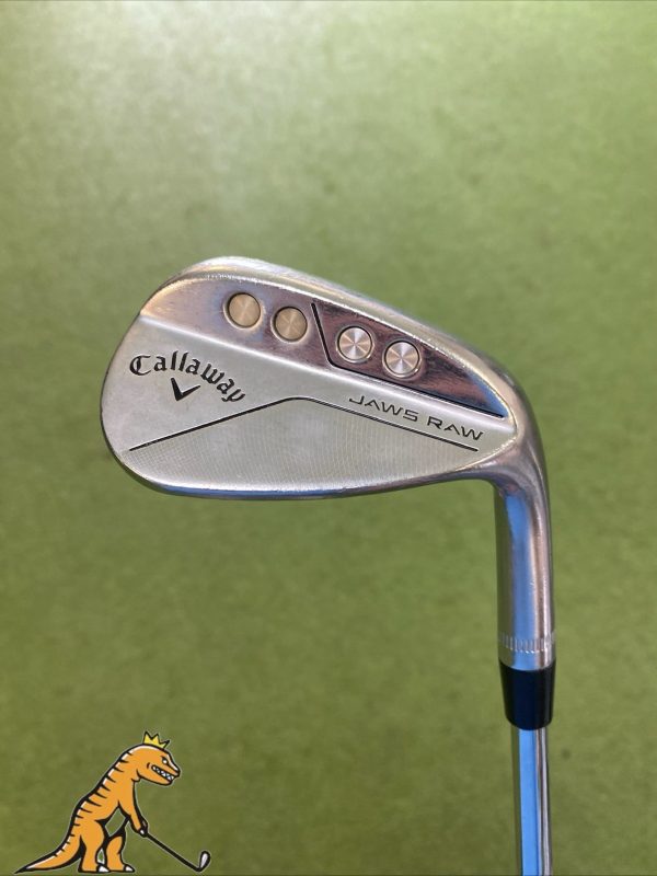 Used RH Callaway Jaws Raw 50.10* Gap Wedge Dynamic Gold Tour Issue X100 Steel