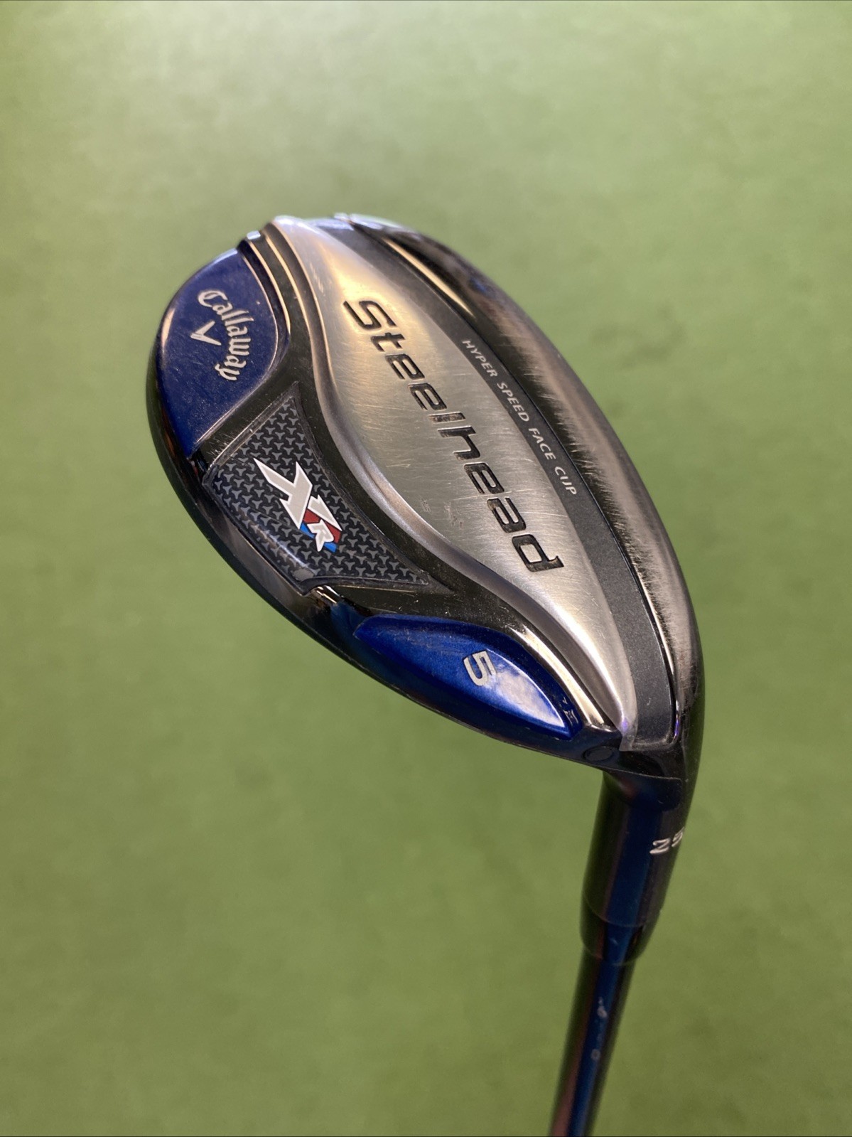 Used RH Callaway Steelhead XR 25* 5 Hybrid HZRDUS 60g Ladies Flex Graphite - Image 3