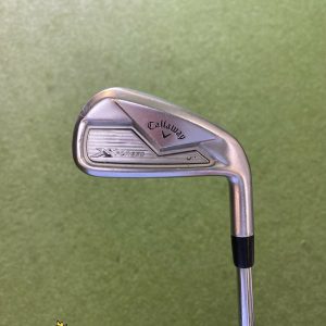 Used RH Callaway X Forged CF 18 21* Utility Iron Project X 6.5 Steel Extra Stiff