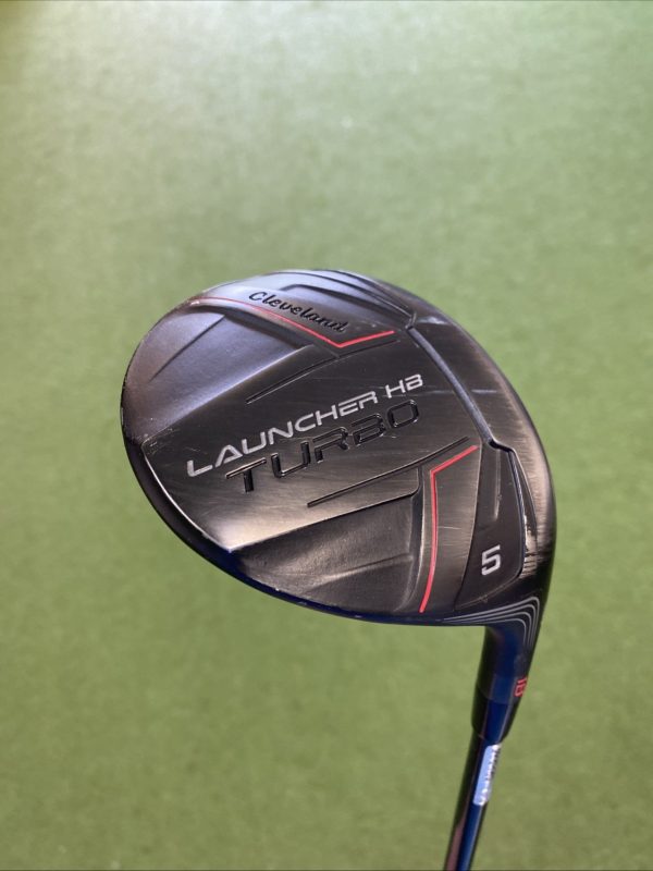 Used RH Cleveland Launcher HB Turbo 18* 5-Wood Miyazaki Graphite Ladies