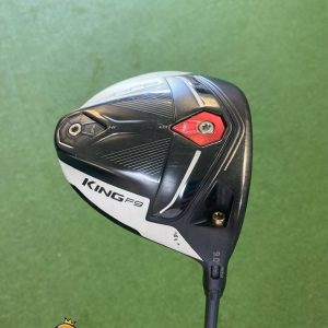 Used RH Cobra King F9 9* Driver HZRDUS Smoke 60g Graphite Stiff Flex