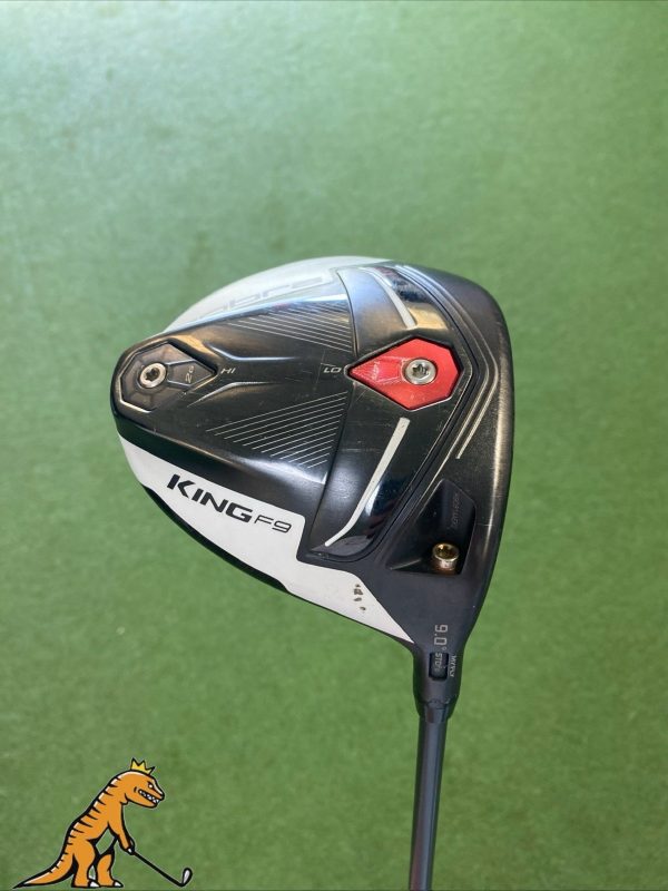 Used RH Cobra King F9 9* Driver HZRDUS Smoke 60g Graphite Stiff Flex