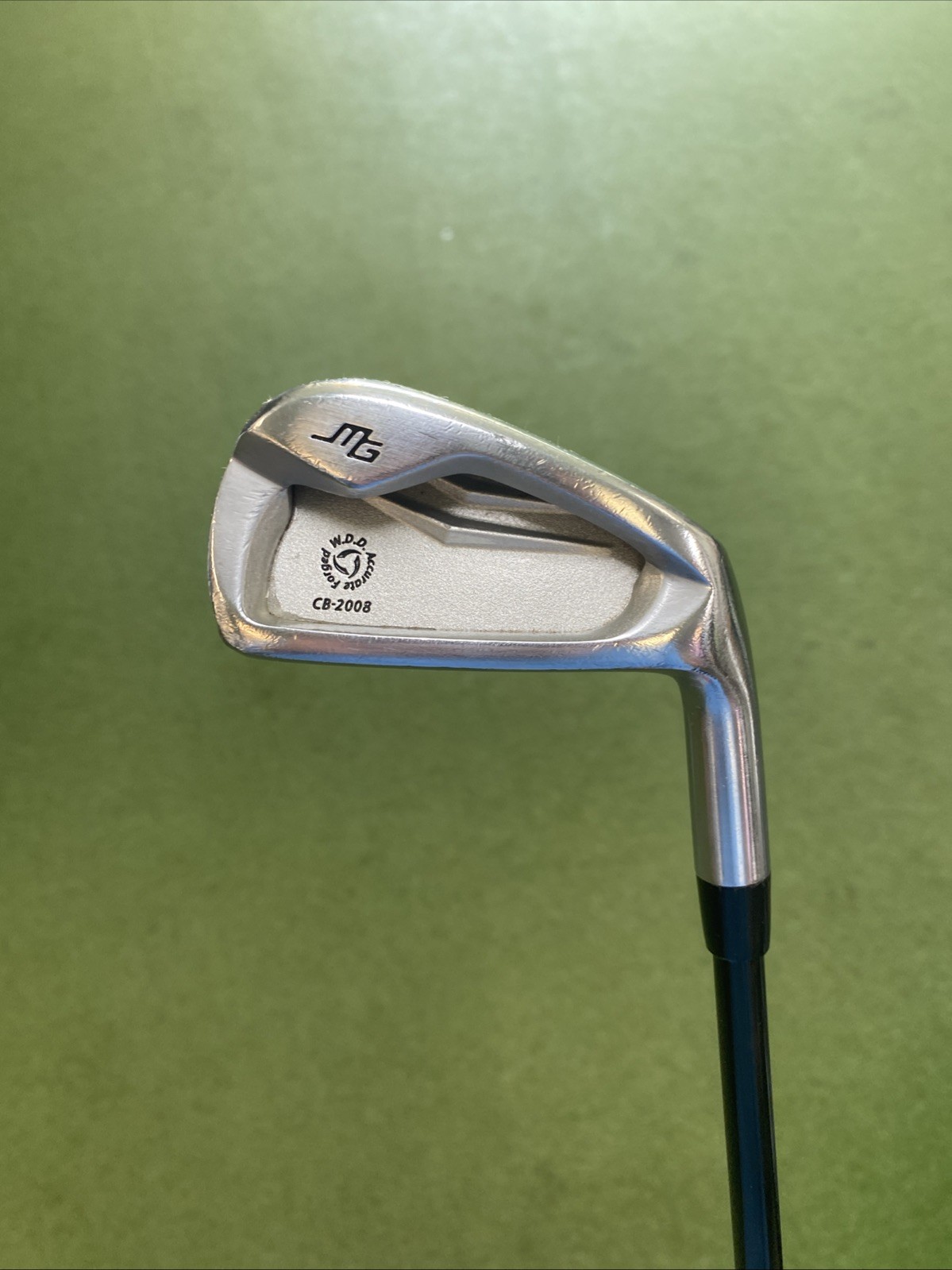 Used RH Miura Giken CB 2008 Iron Set 5-PW Mitsubishi MMT 85g Regular Flex Graphi - Image 3