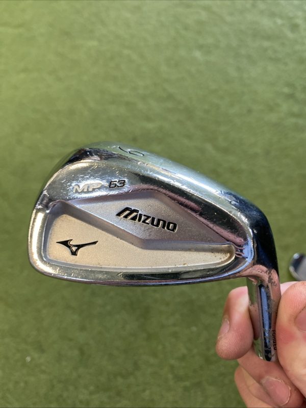 Used RH Mizuno MP-63 Iron Set Heads Only 5-PW - Image 11