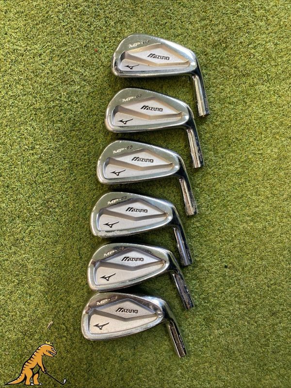 Used RH Mizuno MP-63 Iron Set Heads Only 5-PW