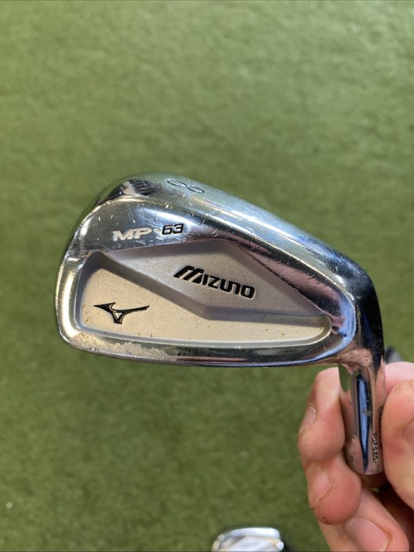 Used RH Mizuno MP-63 Iron Set Heads Only 5-PW - Image 9