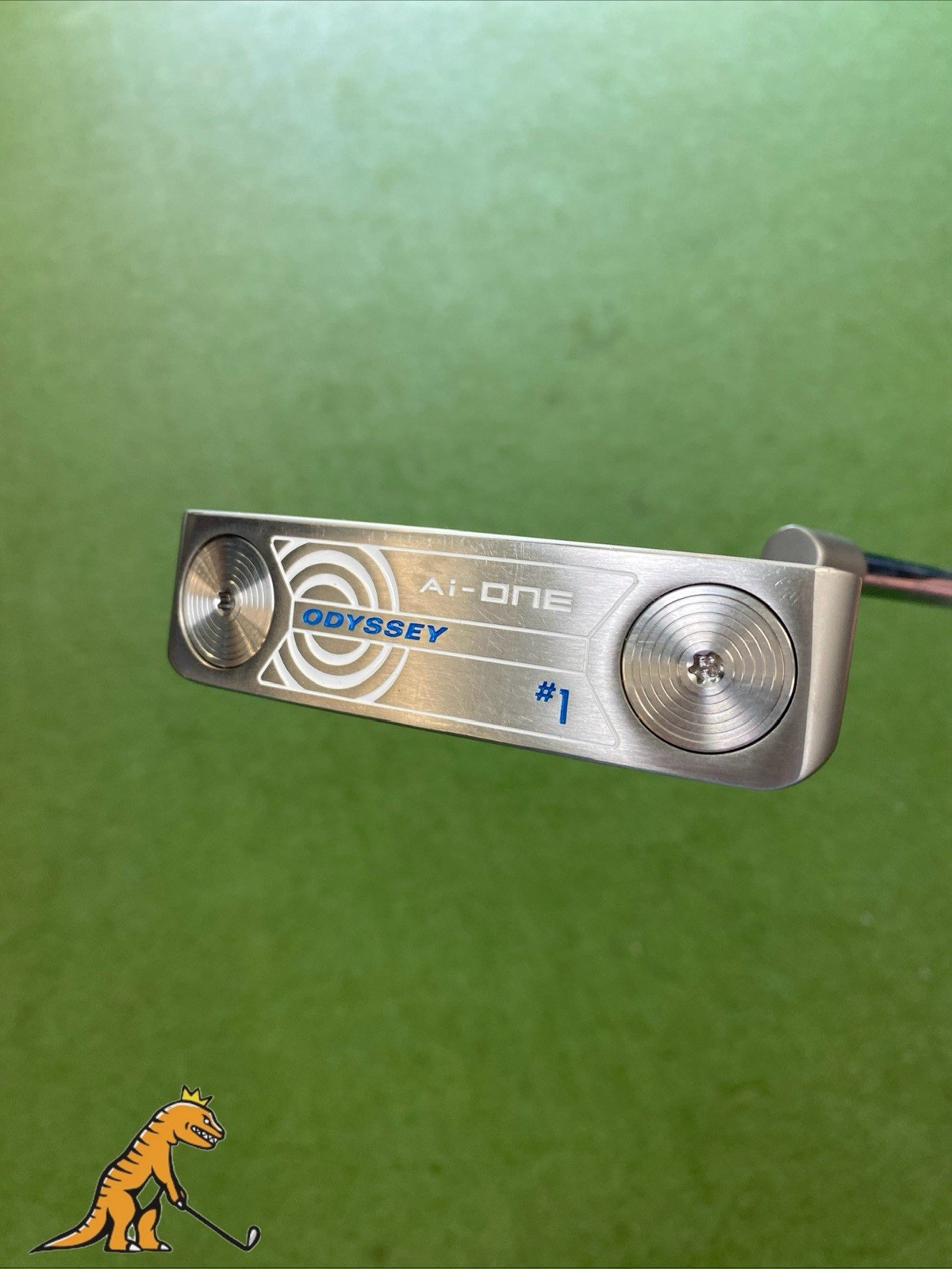 Used RH Odyssey Ai-One #1 Silver 35” Putter + HC