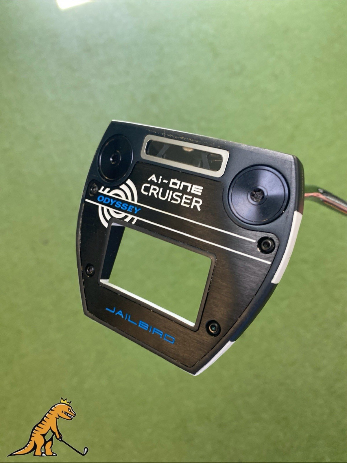 Used RH Odyssey Ai-One Cruiser Jailbird 37” Mallet Putter Counter Balance