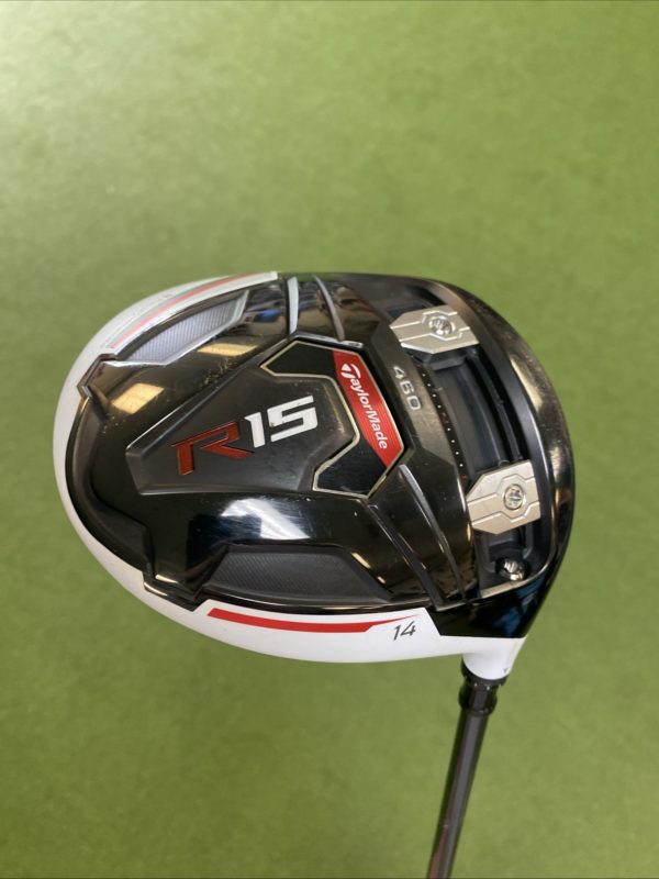 Used RH TaylorMade R15 14* Driver Fujikura Speeder Graphite Ladies - Image 3