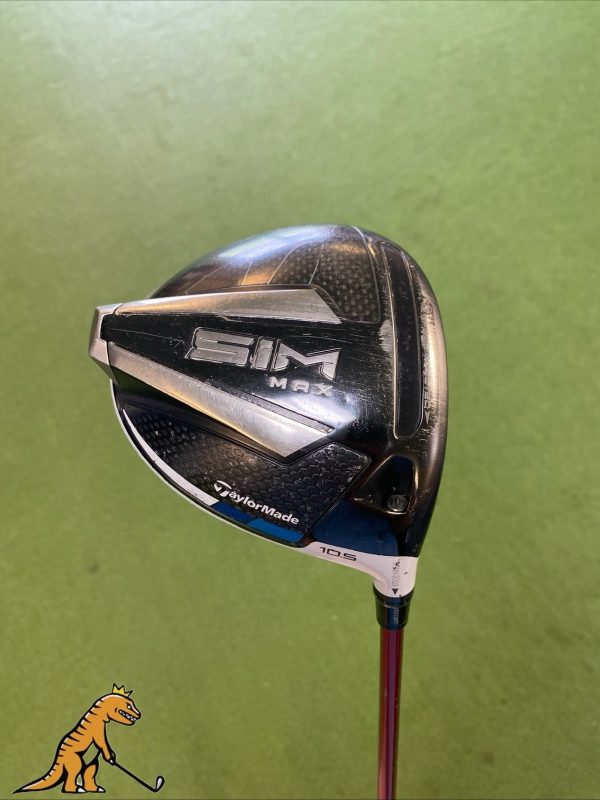 Used RH TaylorMade SIM Max 10.5* Driver Fujikura Ventus Red 50g Graphite Regular