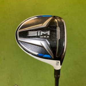 Used RH TaylorMade SIM Max 15* 3-Wood Fujikura Ventus Graphite Regular Flex