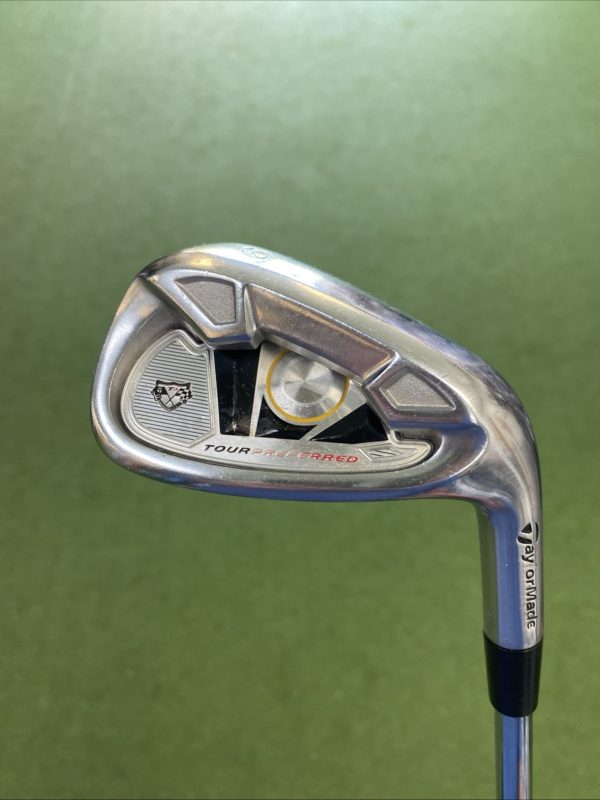 Used RH TaylorMade Tour Preferred TP Iron Set 5-PW KBS Tour 120g Stiff Steel