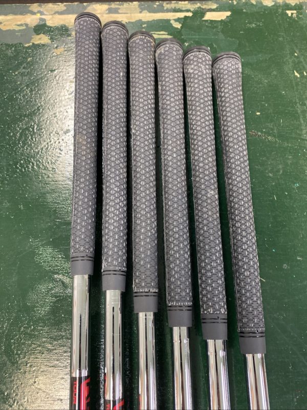 Used RH TaylorMade Tour Preferred TP Iron Set 5-PW KBS Tour 120g Stiff Steel