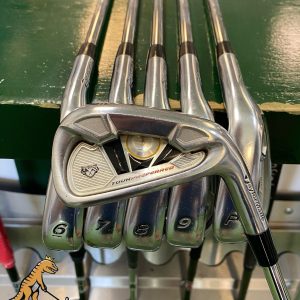 Used RH TaylorMade Tour Preferred TP Iron Set 5-PW KBS Tour 120g Stiff Steel