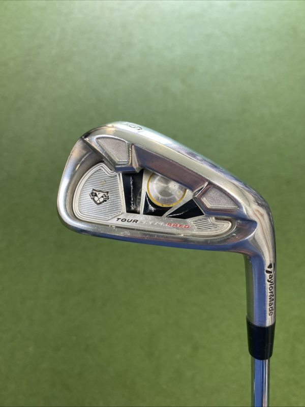 Used RH TaylorMade Tour Preferred TP Iron Set 5-PW KBS Tour 120g Stiff Steel