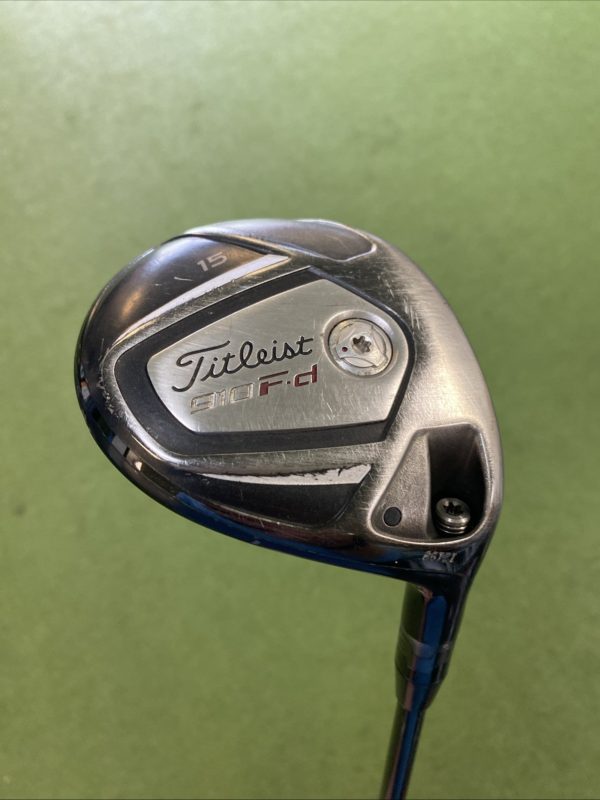 Used RH Titleist 910 Fd 15* 3-Wood Diamana Ahina Graphite Stiff Flex - Image 3